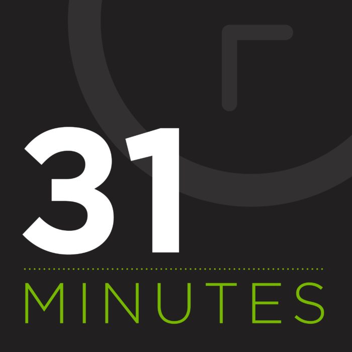 Logo for 31Minutes Podcast